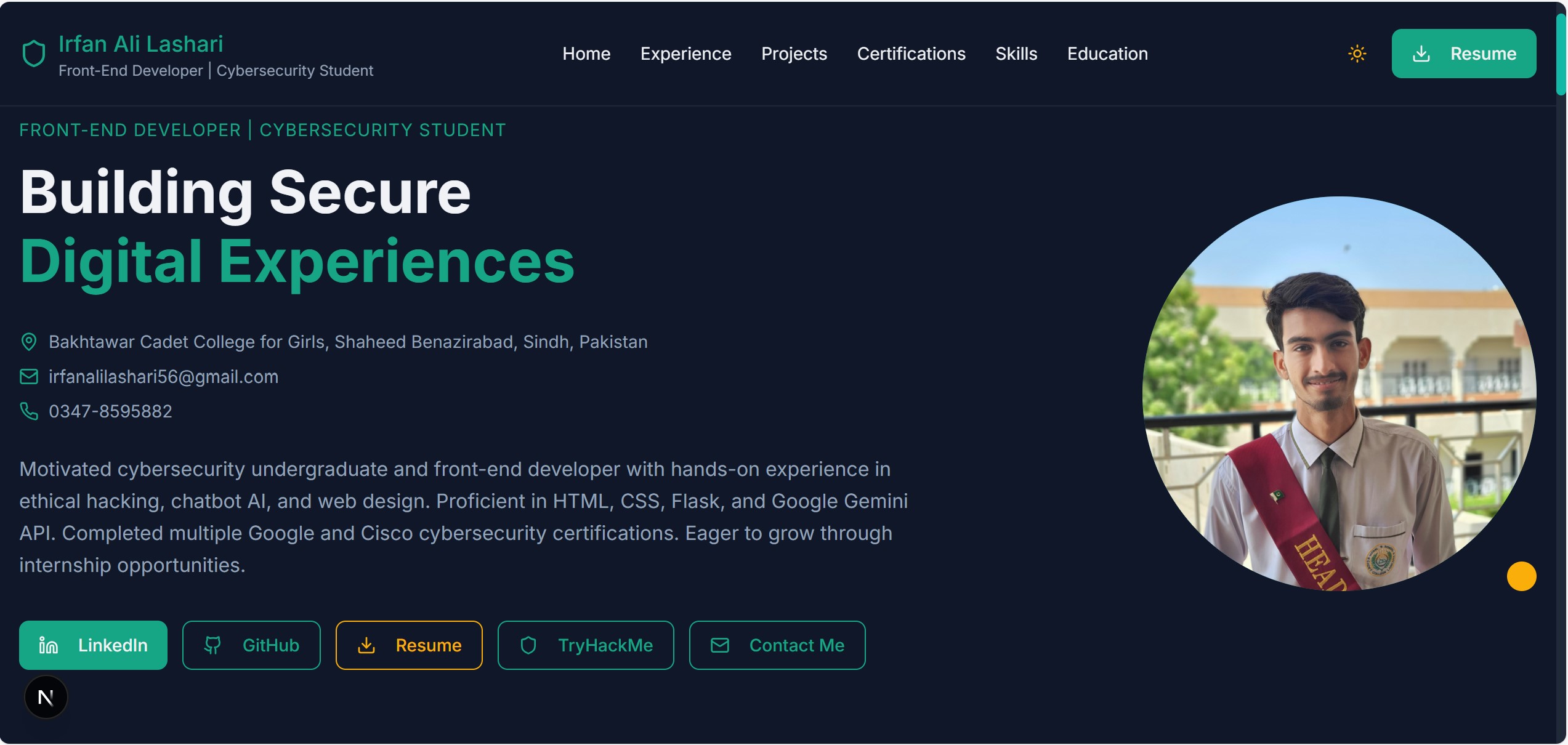 Portfolio Website
